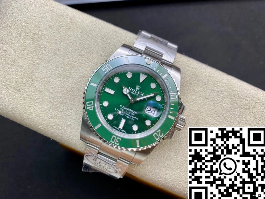 Factory V4 116610LV-97200 Green Dial Submariner Clean Rolex 1221